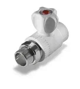 Кран шаровой для радиатора прямой 25х1/2 "Valfex" (10/50)