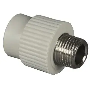 Муфта серый EK 25 х 1/2н Чехия 10/60