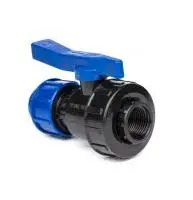 Кран шаровый ПНД Ø20×1/2" вн. (10/1)