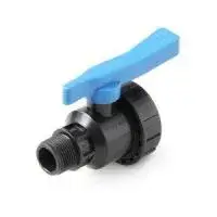 Кран шаровый ПНД Ø3/4" × 3/4" вн./нар.