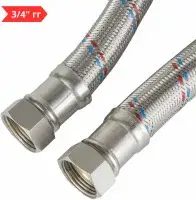 Подводка ГИГАНТ 3/4" г/г - 100 см для воды TIM (55/5)