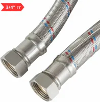 Подводка ГИГАНТ 3/4" г/г - 150 см для воды TIM (30/5)