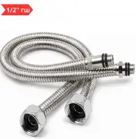 Подводка для смес. из нерж. гофр. трубы (sus304) 1/2хМ10 г/ш -50 см (пара) TIM (90/10)