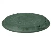 Люк 630 Л h35 (зеленый) 5т 28кг(30) (нр,76 вн,63)