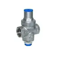 Редуктор давления 1/2" под манометр, никель (компактный) TIM (30/1)