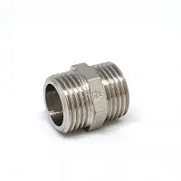 Ниппель никелированный усиленный 1" ш/ш (ZEISSLER) (90/10)
