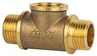 Тройник 1/2" НВН (латунь) Kaiser