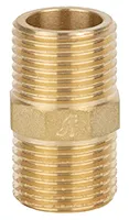 Ниппель 3/4" (латунь) KAISER