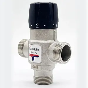 Термостатический смесительный клапан 1" НР 20-43°С KV 2,5 30/1