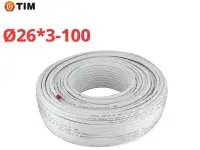 Труба металлополимерная Ø26 × 3.0 TIM (100) PEX-b/AL/PE (1)