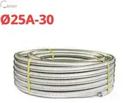 Труба гофрированная из нержавеющей стали SS304 (Отоженная, Без оболочки) 25A (ZEISSLER) (30м)