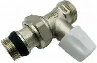 Нижний радиаторный вентиль 1/2"×3/4" (быстрый монтаж, евроконус) ZEISSLER (60/6)