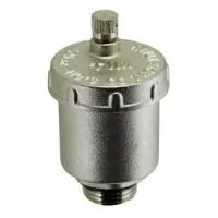 Авто-воздухоотводчик 1/2" прямой никель TIM (60/6/1)