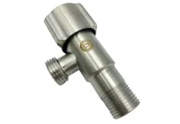 Кран угловой керамический 1/2" × 1/2" с отражателем TIM (60/1)