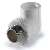 Угольник Ф32*1 комб./наруж. ПП FD PLAST (40/10)