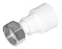 Муфта Ф20*3/4 перех. с метал. вставкой и накидной гайкой ПП FD PLAST (200/50)