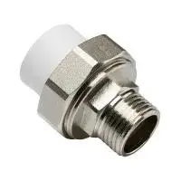 Американка Ф25*1/2 наруж. никел. ПП FD PLAST (100/25)