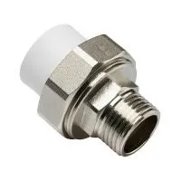 Американка Ф20*1 наруж. никел. ПП FD PLAST (60/10)