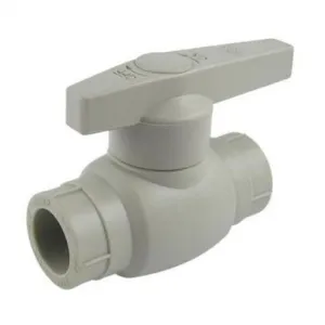 Шаровой кран серый EK 32mm Чехия 10/20