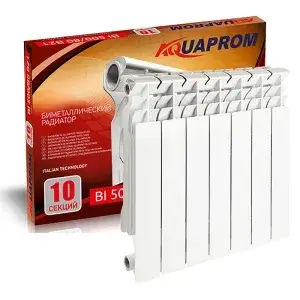 Радиатор BM "Аквапром" 500X80 (4сек.)