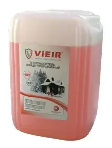 Теплоноситель для отопления -65C КРАСНЫЙ - 20Л "VIEIR"