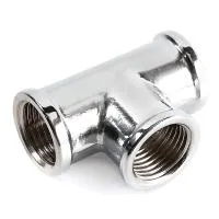Тройник 1/2" г/г/г хром TIM (96/24/1)