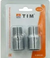 Эксцентрик 3/4" ш * 1/2" ш для смесителя, хром TIM (15/1)