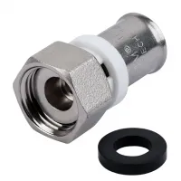 Пресс Муфта с накидной гайкой М/П 16 *1/2 O-ring (TIM) (240/30)