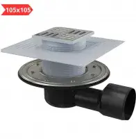 Трап душевой AlcaPLAST (8,4x22x22 см)(1)