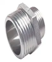 Ниппель переходной никелированный 11/2 * 3/4 ш/ш (ZEISSLER) (70/5)