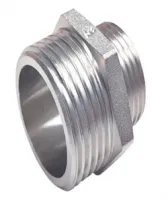Ниппель переходной никелированный 11/2 * 1/2 ш/ш (ZEISSLER) (70/5)