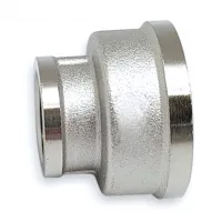 Муфта переходная никелированная 1/2 * 3/8 г/г (ZEISSLER) (250/10)