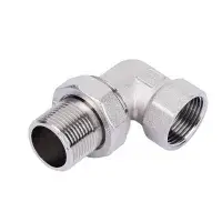 Американка угловая никелированная 3/4" г/ш (ZEISSLER) (45/5)