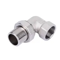 Американка угловая никелированная 1/2" г/ш (ZEISSLER) (80/10)