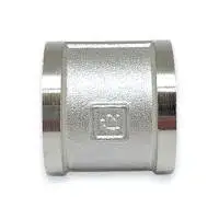 Муфта никелированная 2 " г/г (ZEISSLER) (18/2)