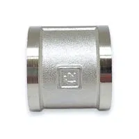 Муфта никелированная 11/2 " г/г (ZEISSLER) (25/5)