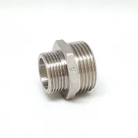 Ниппель переходной никелированный 2 * 1/2 ш/ш (ZEISSLER) (48/4)