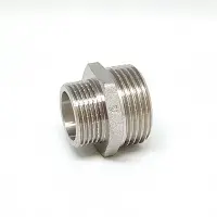 Ниппель переходной никелированный 2 * 11/4 ш/ш (ZEISSLER) (48/4)