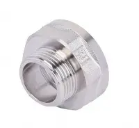 Переходник никелированный 2 * 2 г/ ш (ZEISSLER) (26/2)