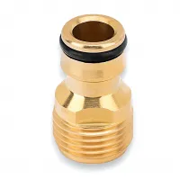 Адаптер штуцерный с наружной резьбой 1/2" латунный TIm (300/10)