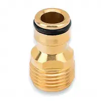 Адаптер штуцерный с наружной резьбой 1/2" латунный TIm (300/10)