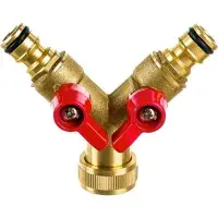 Переходник Y-образный для крана 3/4" TIM (40/10)