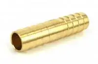 Штуцер неразъемный двoйнoй 1/2" латунный TIM (330/10)