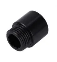 Удлинитель 1/2" г/ш - 40 мм латунный черный TIM (130/10)