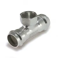 Тройник из нержавеющей стали 42*1 1/4*42 в.р. (ZEISSLER) (10/2)