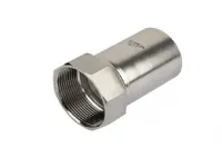 Муфта из нержавеющей стали – вставка 35*1 1/4 в.р (ZEISSLER) (30/5)