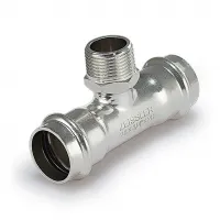 Тройник из нержавеющей стали 18*3/4*18 н.р. (ZEISSLER) (60/5)