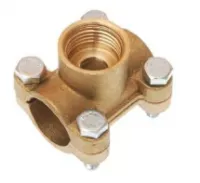 Водоотвод (врезка) 1" × 1/2" × 1" г латунный TIM (25/5)