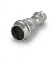 Mуфта Двухраструбная 54*42mm из нержавеющей стали (ZEISSLER) (18/2)