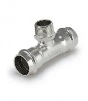 Тройник из нержавеющей стали 42*1/2*42 н.р. (ZEISSLER) (12/1)